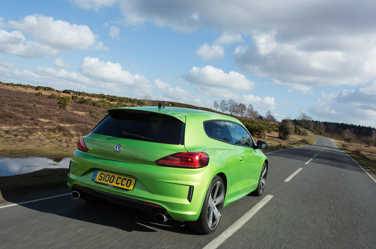 Volkswagen Scirocco R rear
