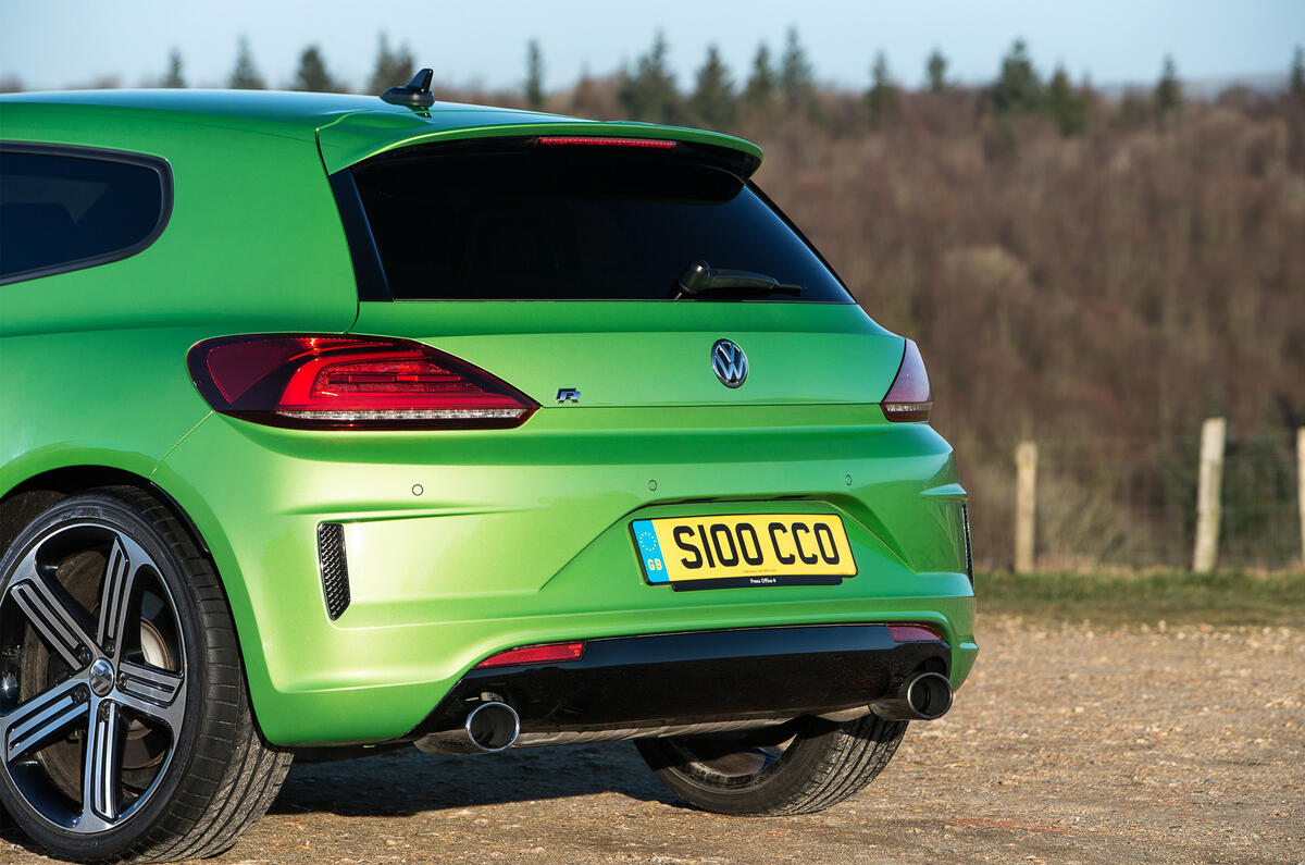 Volkswagen Scirocco R rear end