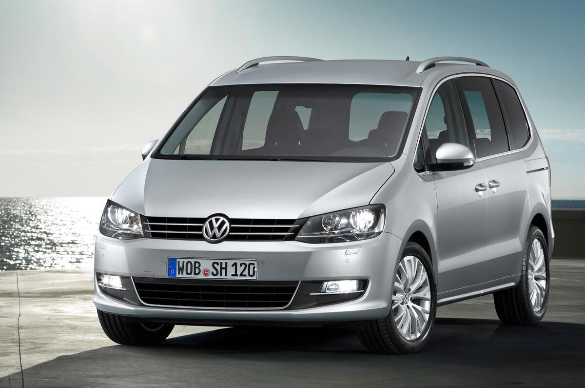 Geneva motor show: VW Sharan