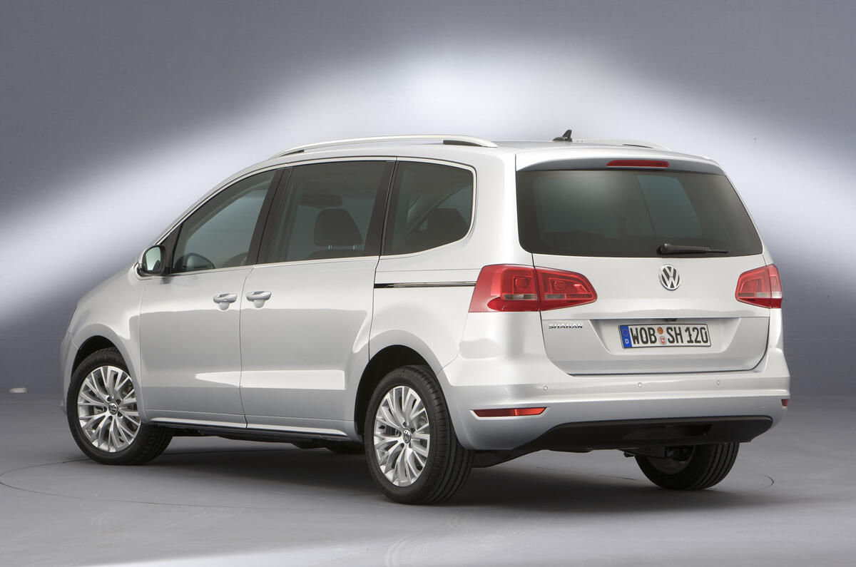 Geneva motor show: VW Sharan