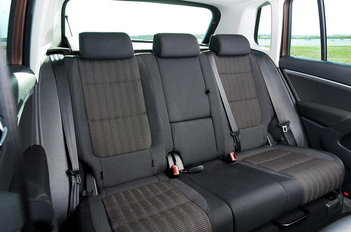 Volkswagen Tiguan rear seats