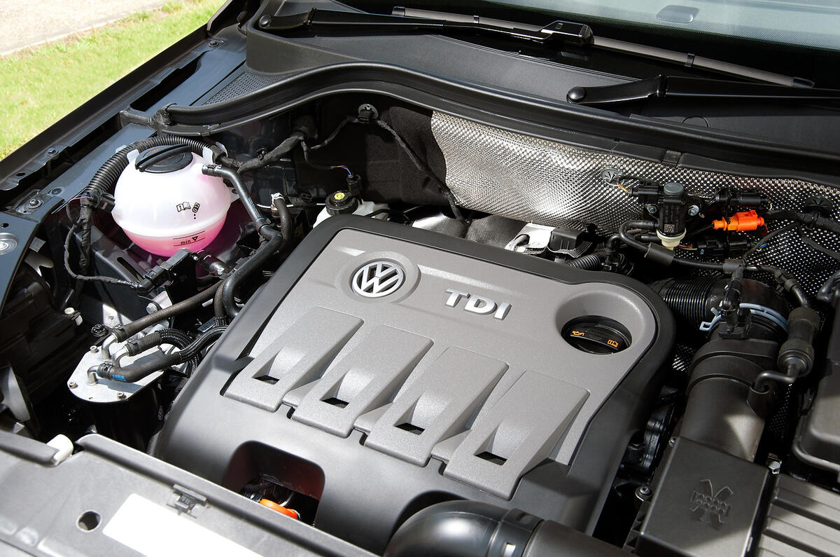 2.0-litre TDI Volkswagen Tiguan engine