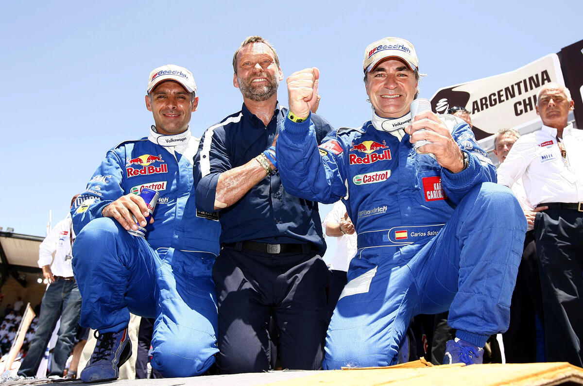 Sainz wins Dakar Rally
