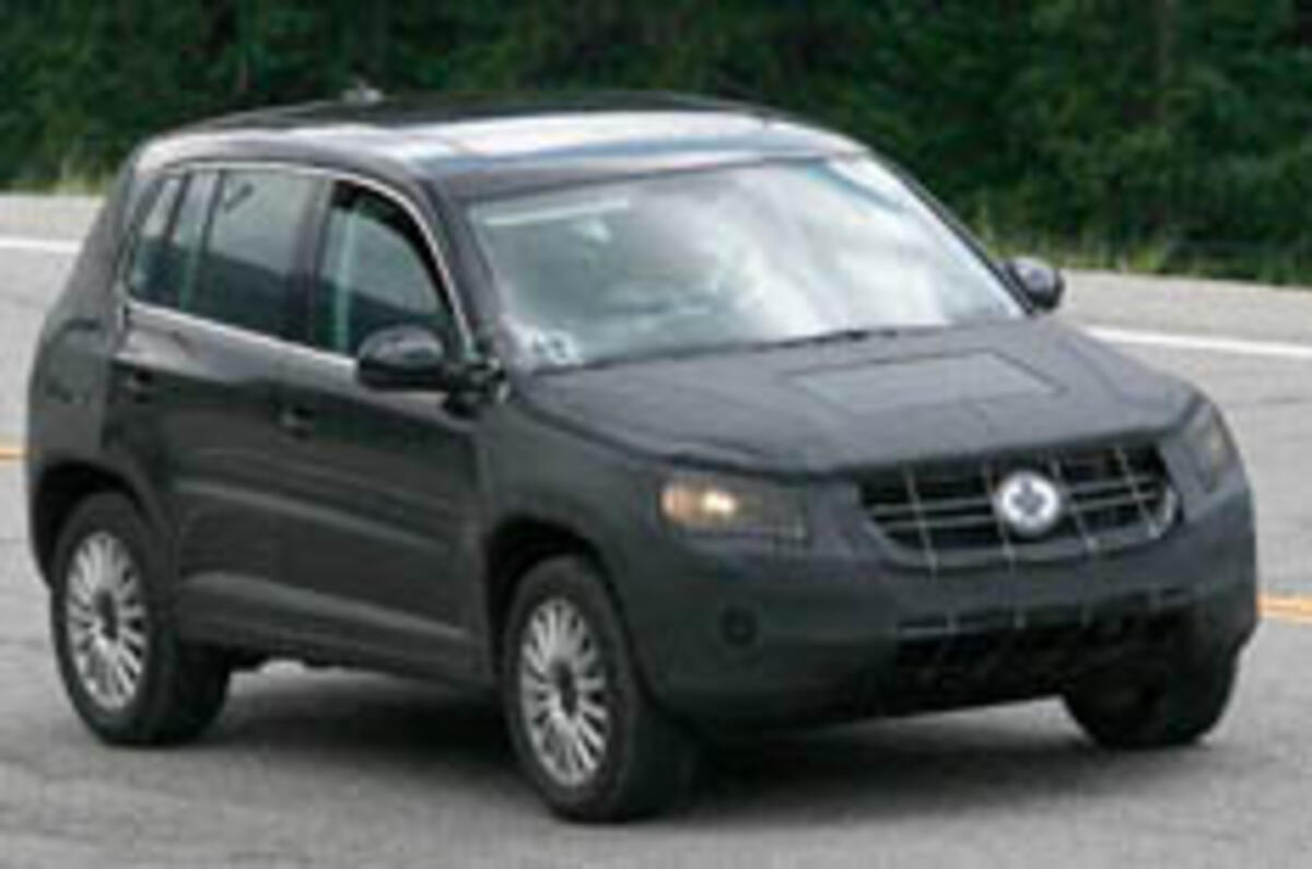 VW's baby 4x4 feels the heat