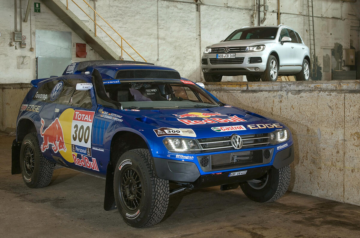 VW's new Touareg racer launched