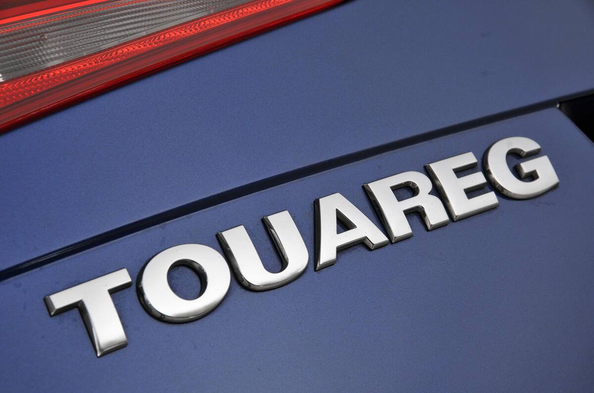 Volkswagen Touareg badging
