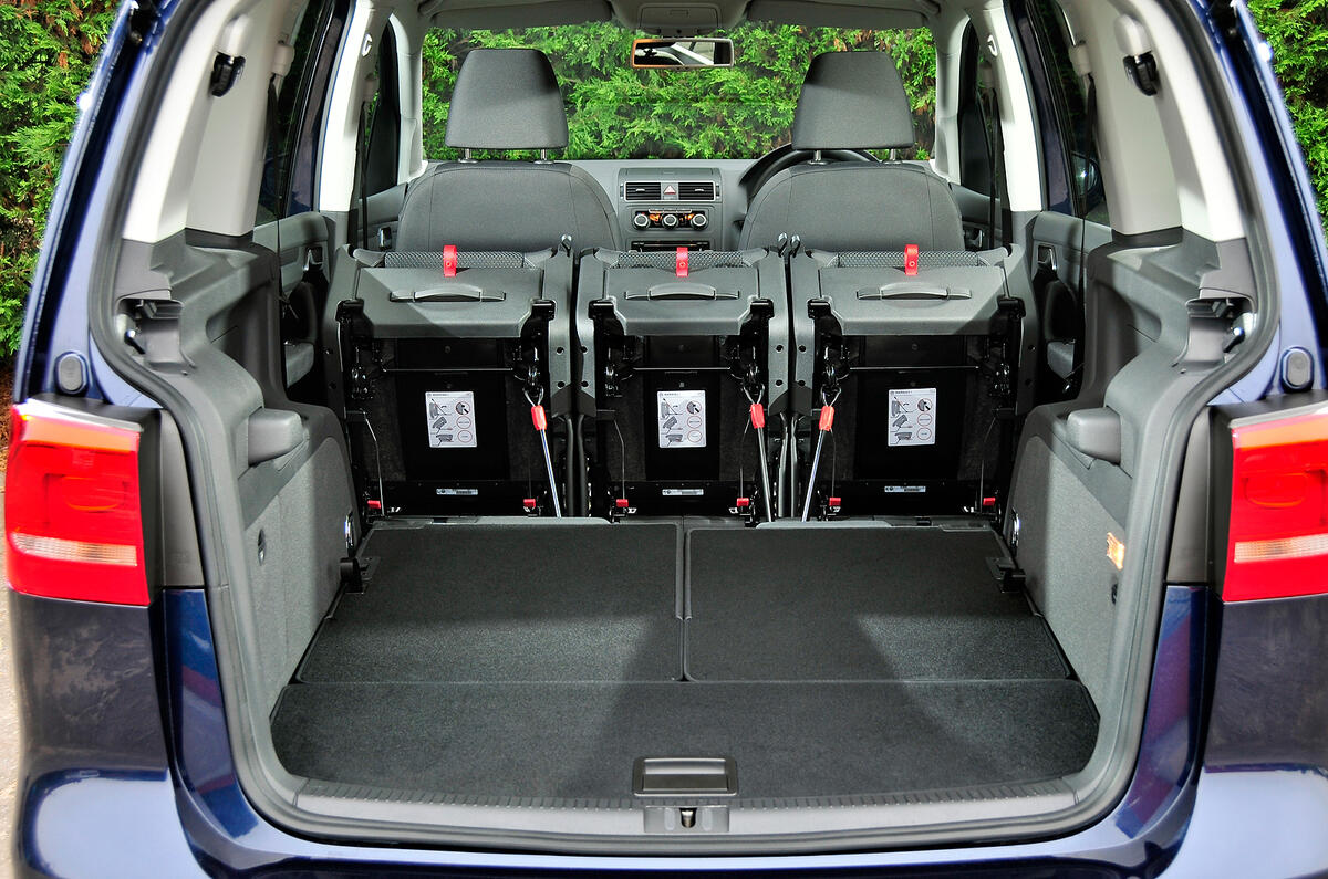 Volkswagen Touran seat flexibility