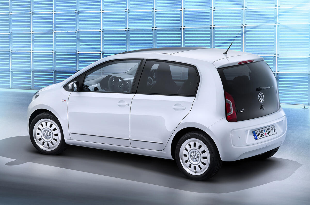 VW Up five-door unveiled