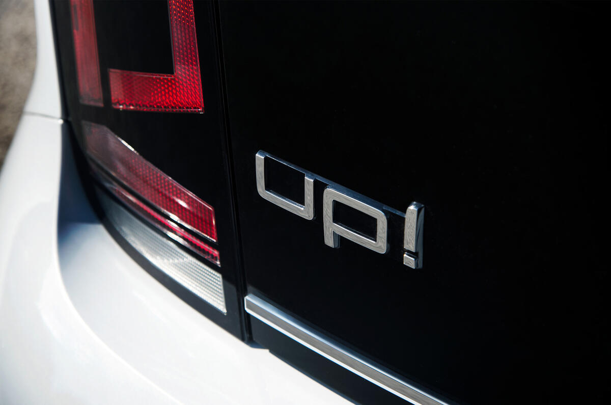 Volkswagen Up badging