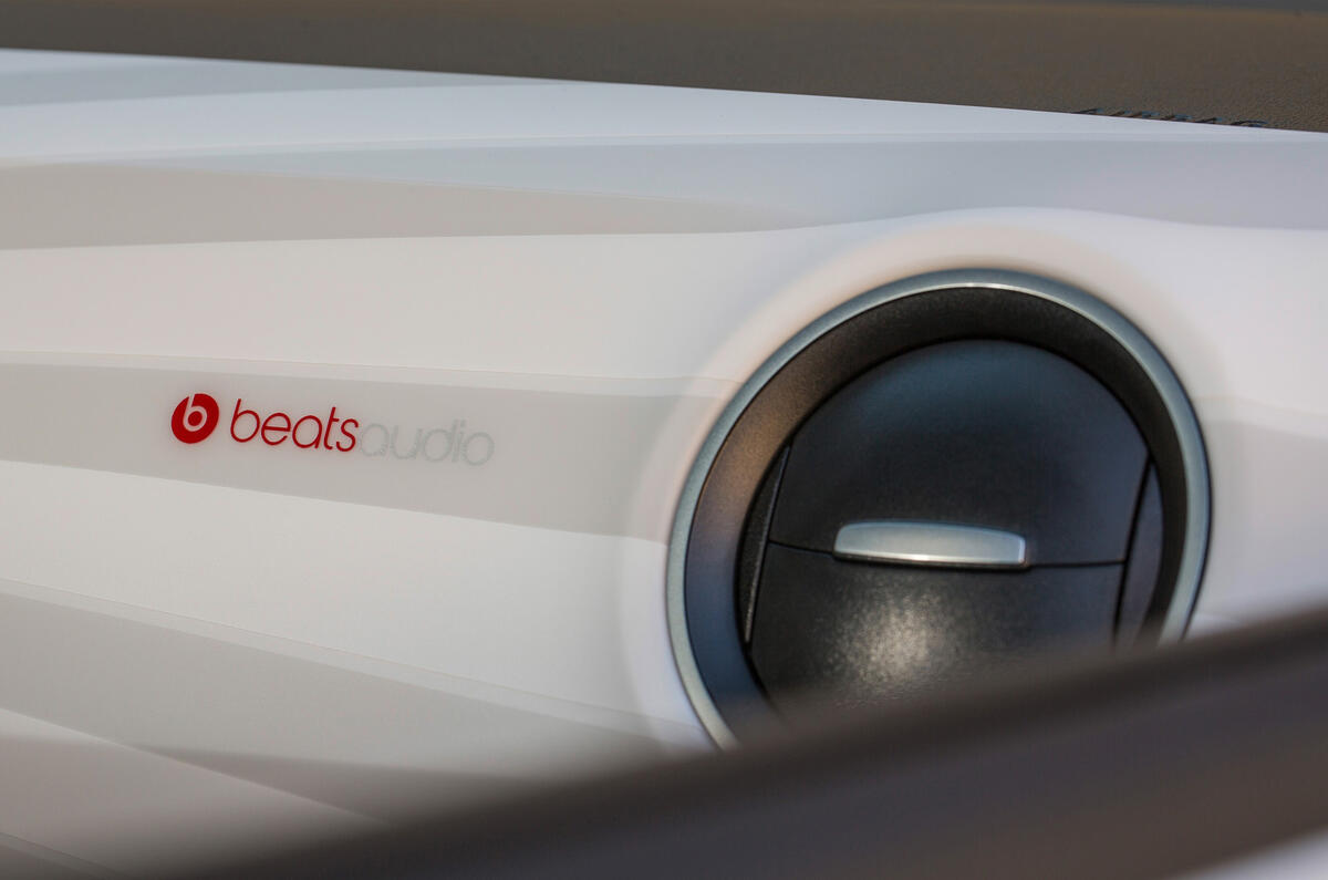 Volkswagen Up Beats Audio badging