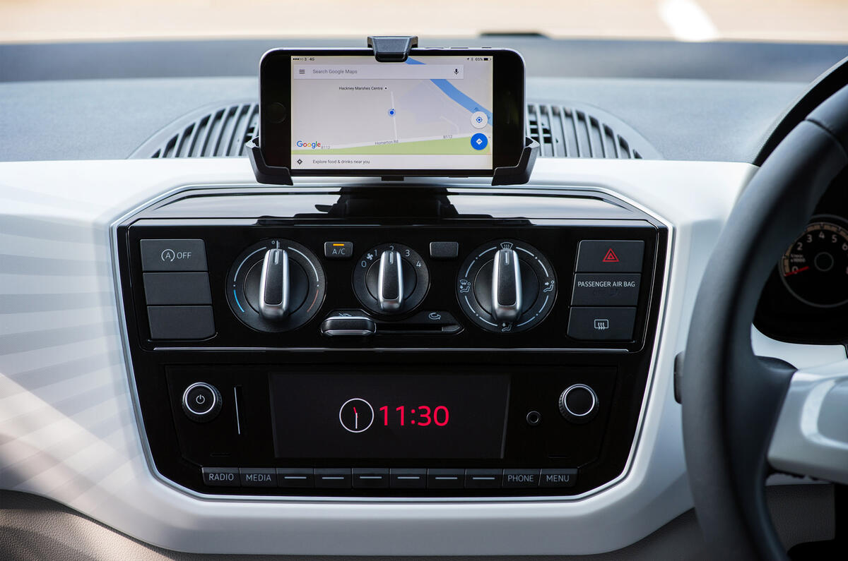 Volkswagen Up centre console