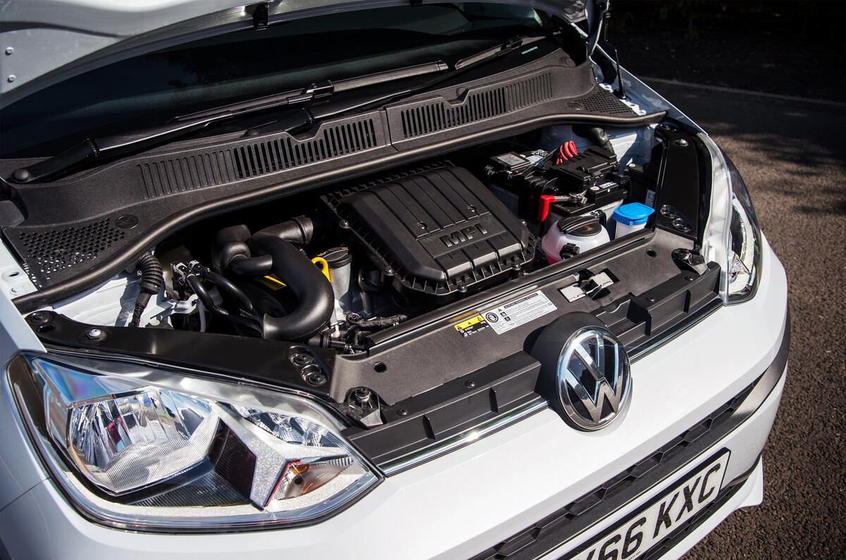 Volkswagen Up engine bay