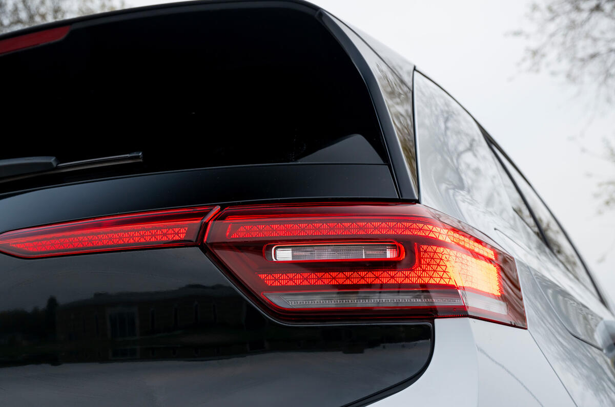 Volkswagen ID 3 GTX review rear lights Volkswagen ID 3 GTX review rear lights
