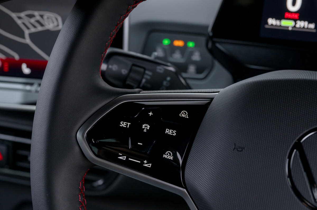 Volkswagen ID 3 GTX review touchpads Volkswagen ID 3 GTX review touchpads