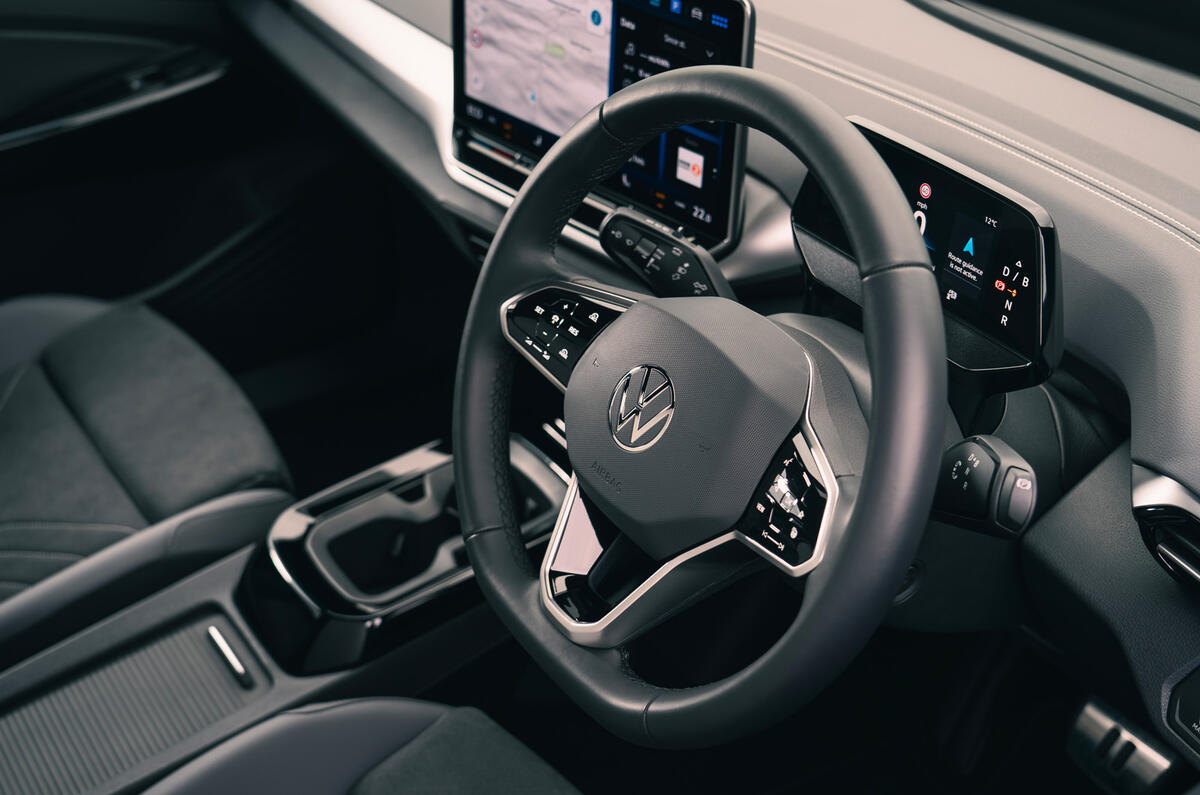 Volkswagen ID 4 steering wheel