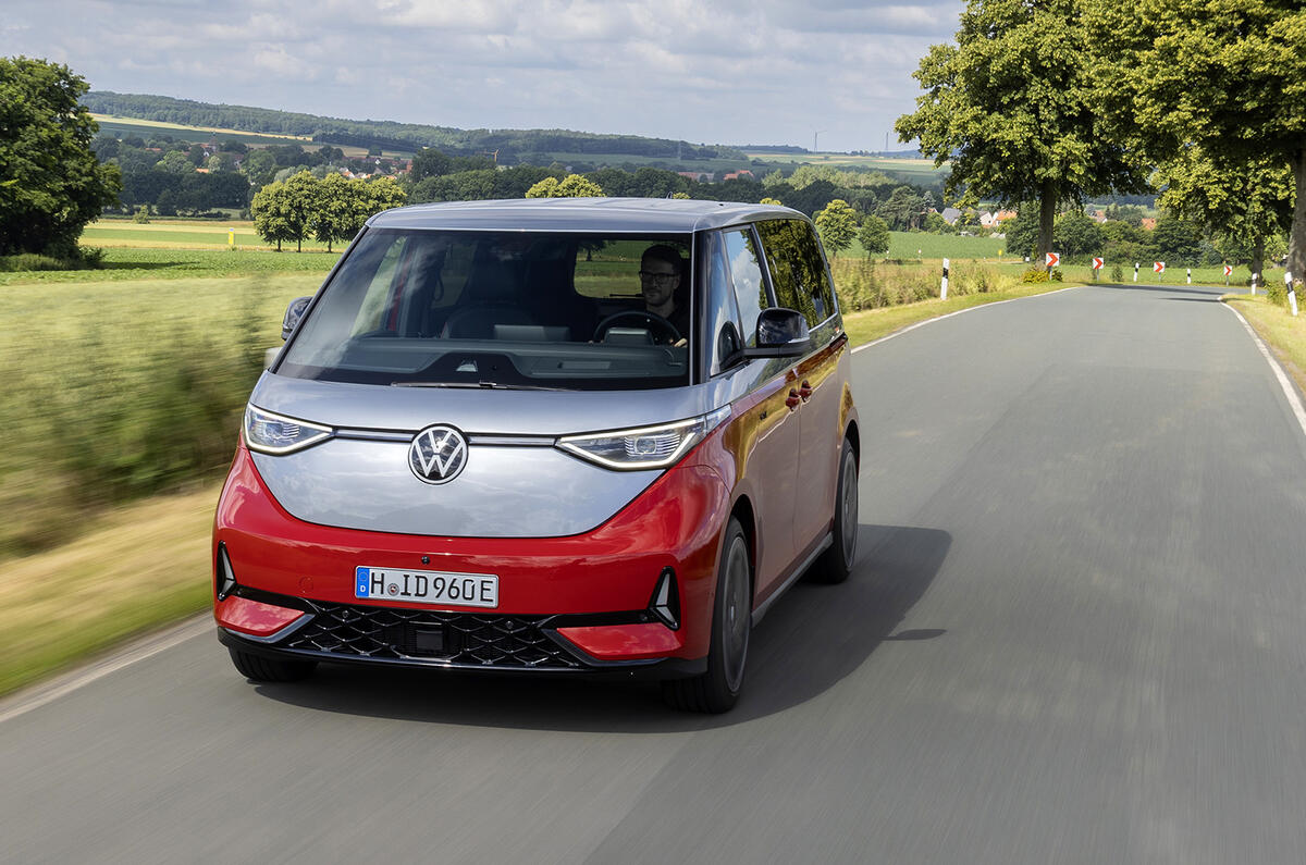 Volkswagen ID Buzz GTX front Volkswagen ID Buzz GTX front