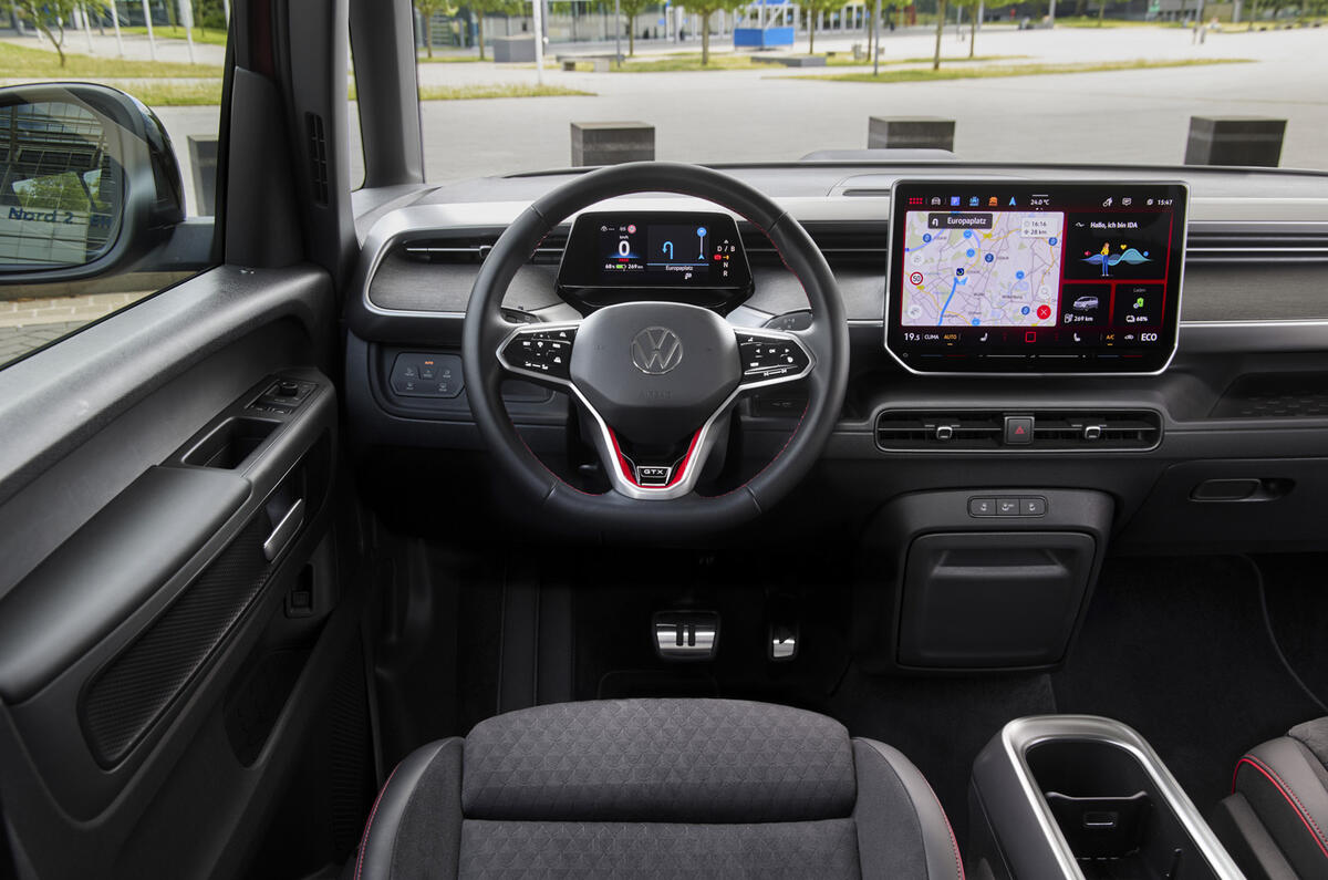 Volkswagen ID Buzz GTX front seats cabin Volkswagen ID Buzz GTX front seats cabin