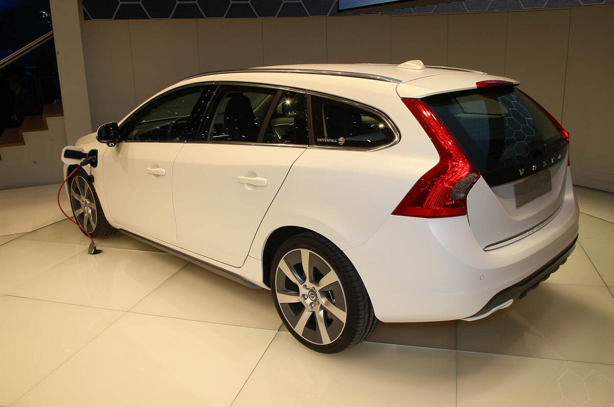 no title Geneva motor show: Volvo V60 hybrid