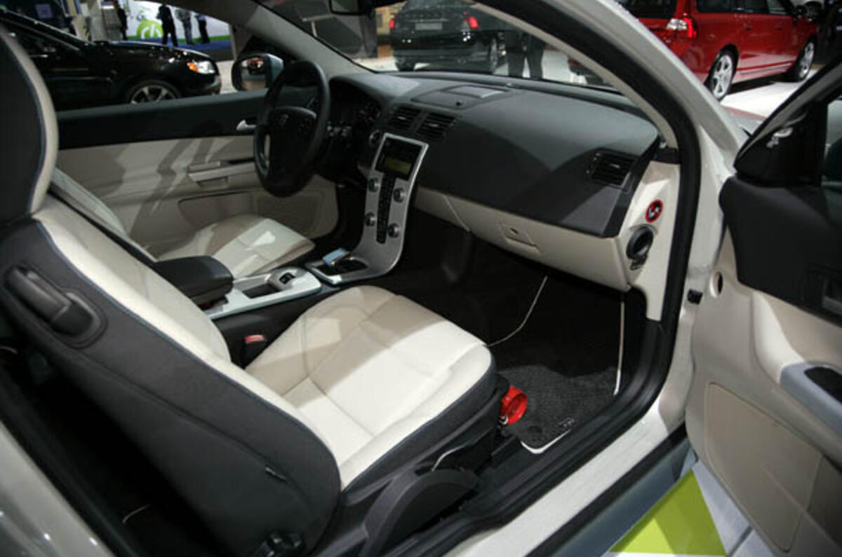 no title Detroit motor show: electric Volvo C30