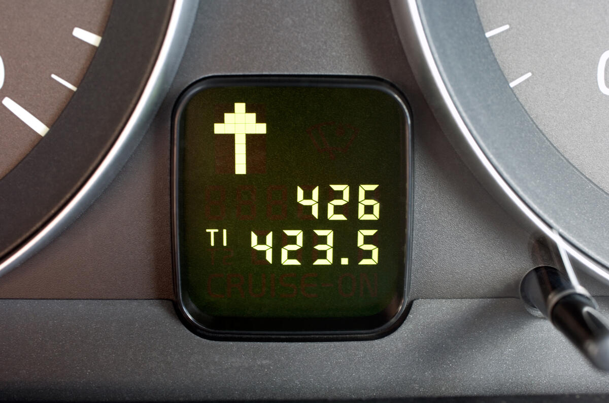 Volvo C30 information display