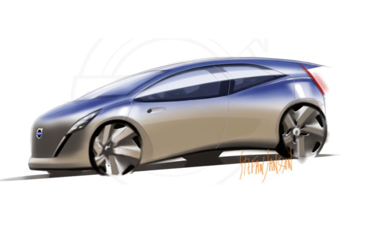 Electric Volvo concept teased