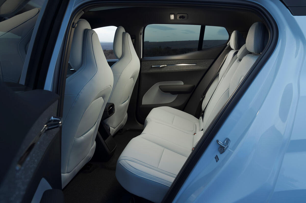 volvo ex30 review 2024 12 back seats