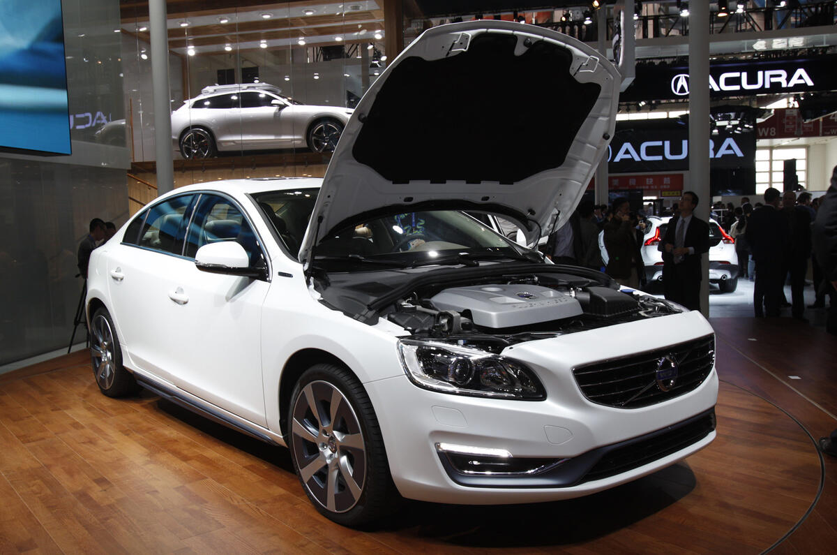 Volvo S60L plug-in Hybrid gets Beijing debut