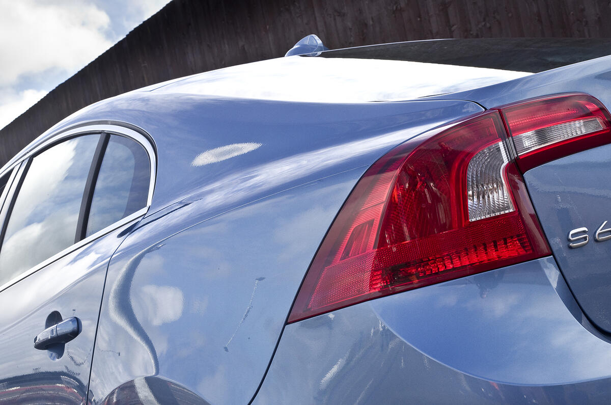 Volvo S60 rear lights
