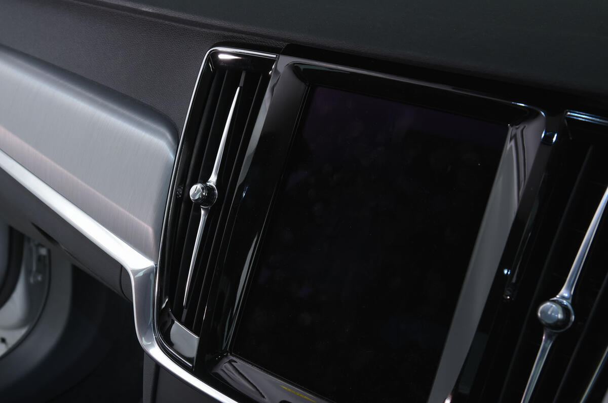 Volvo S90 air vents