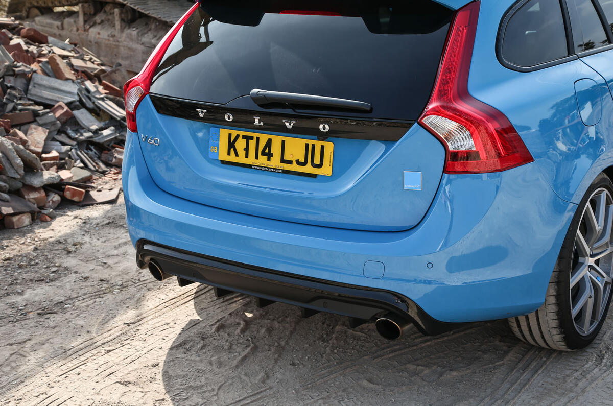Volvo V60 Polestar rear end