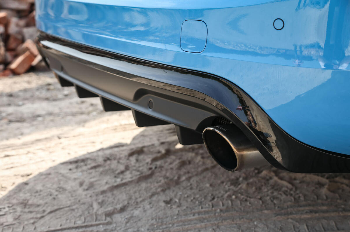 Volvo V60 Polestar rear diffuser