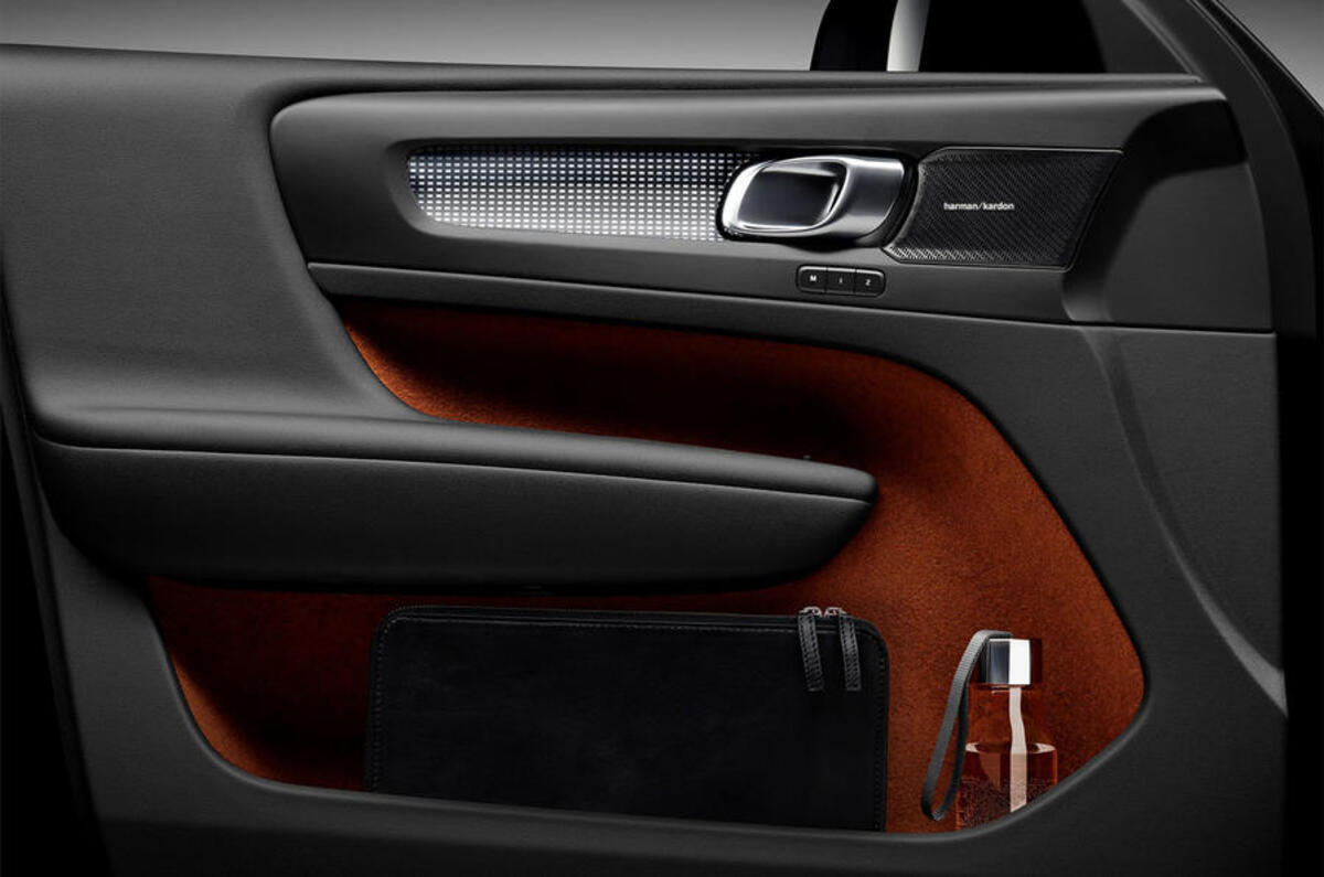Volvo XC40 door cards