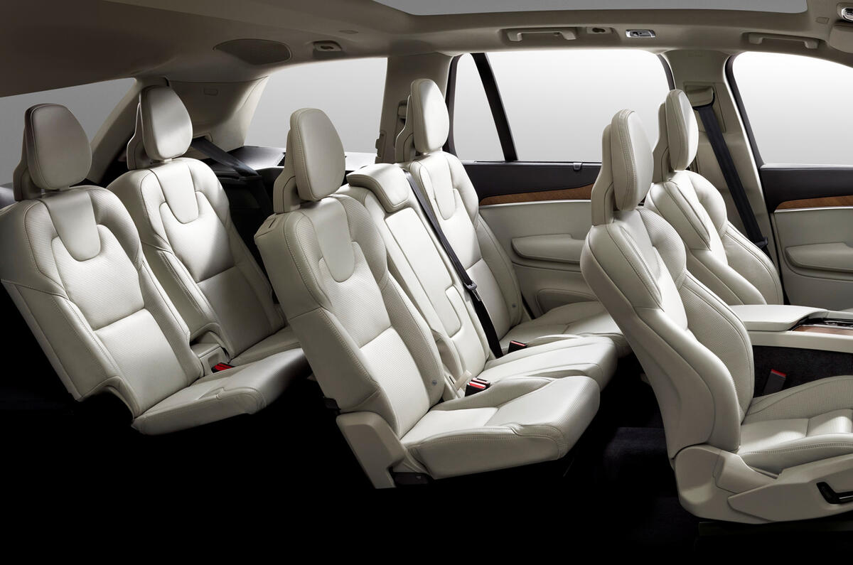 Next-gen Volvo XC90 interior revealed Next-gen Volvo XC90 interior revealed