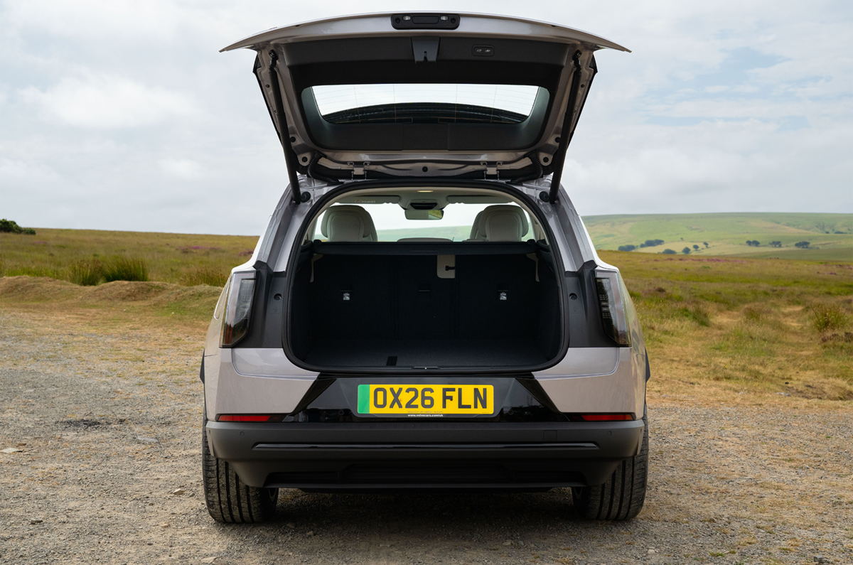 Essai de la Volvo EX60 : coffre