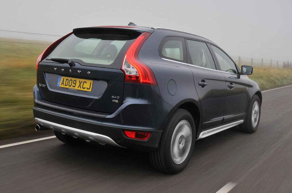 Volvo XC60 rear three quarter Volvo XC60 rear three quarter