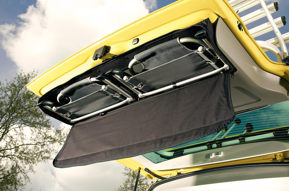 Volkswagen California storage space