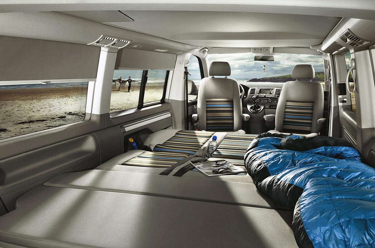 Volkswagen California living space