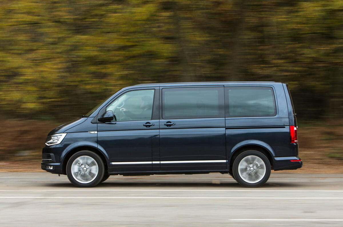 Volkswagen Caravelle side profile