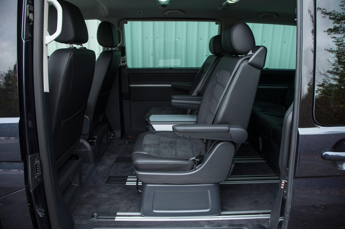 Volkswagen Caravelle rear seats