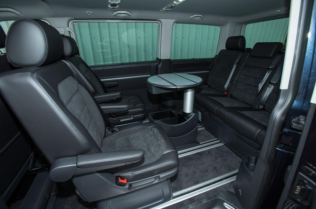 Volkswagen Caravelle conference seating