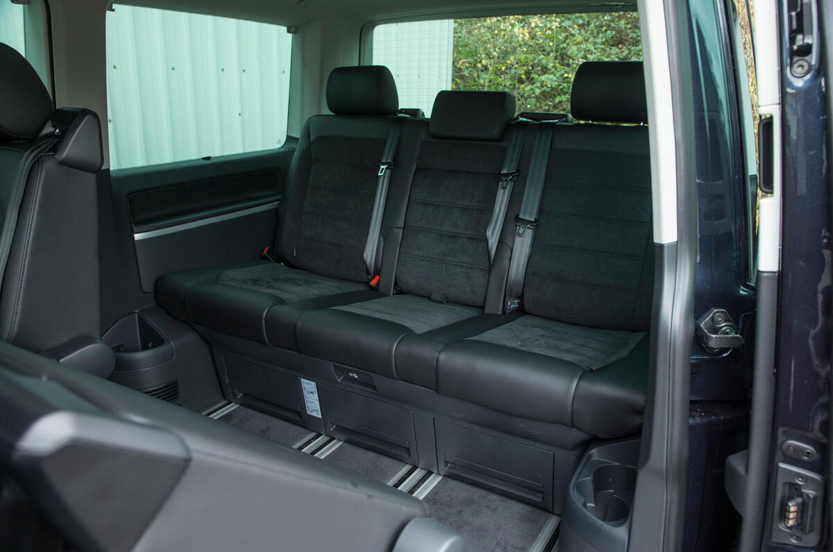 Volkswagen Caravelle T6 rear seats
