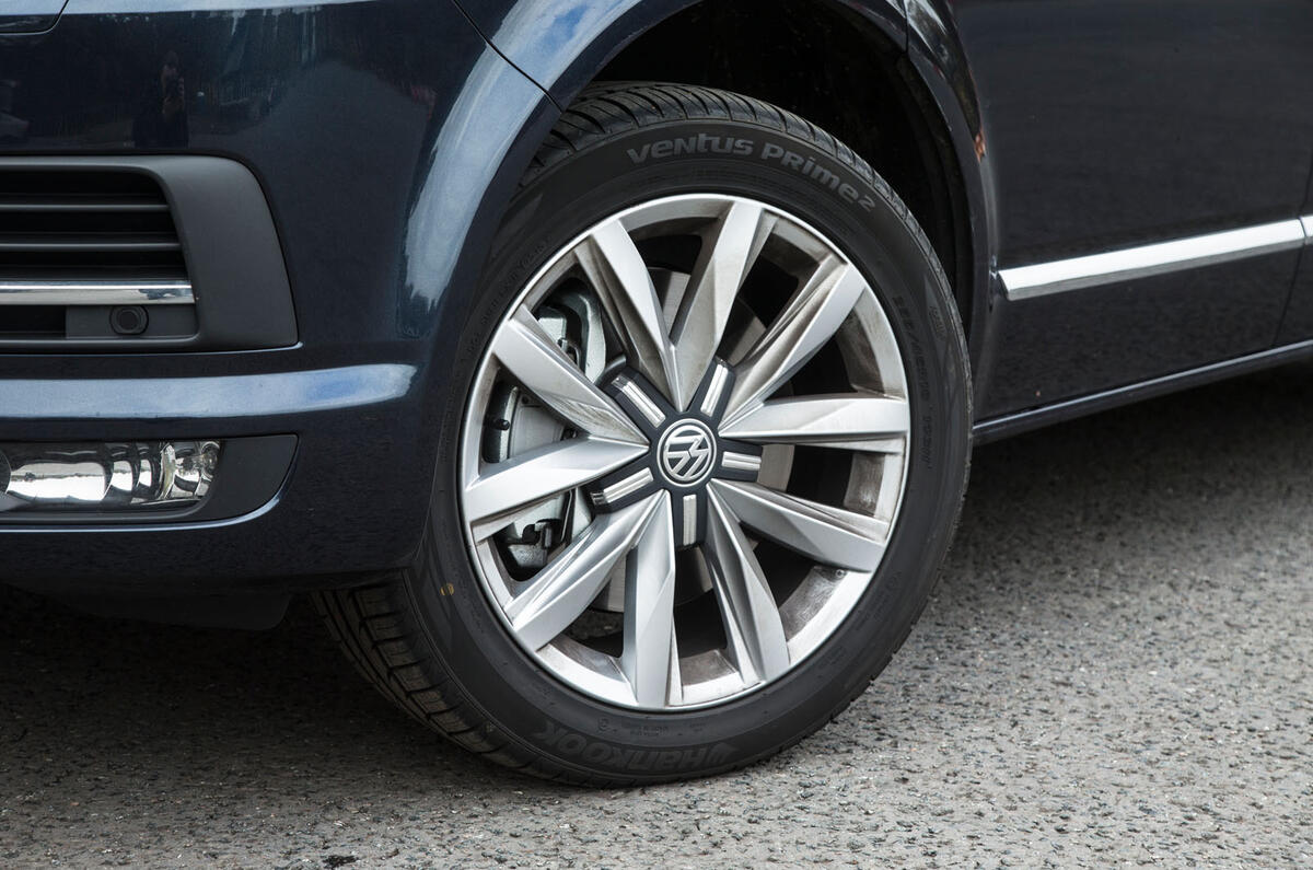 17in Volkswagen Caravelle alloy wheels