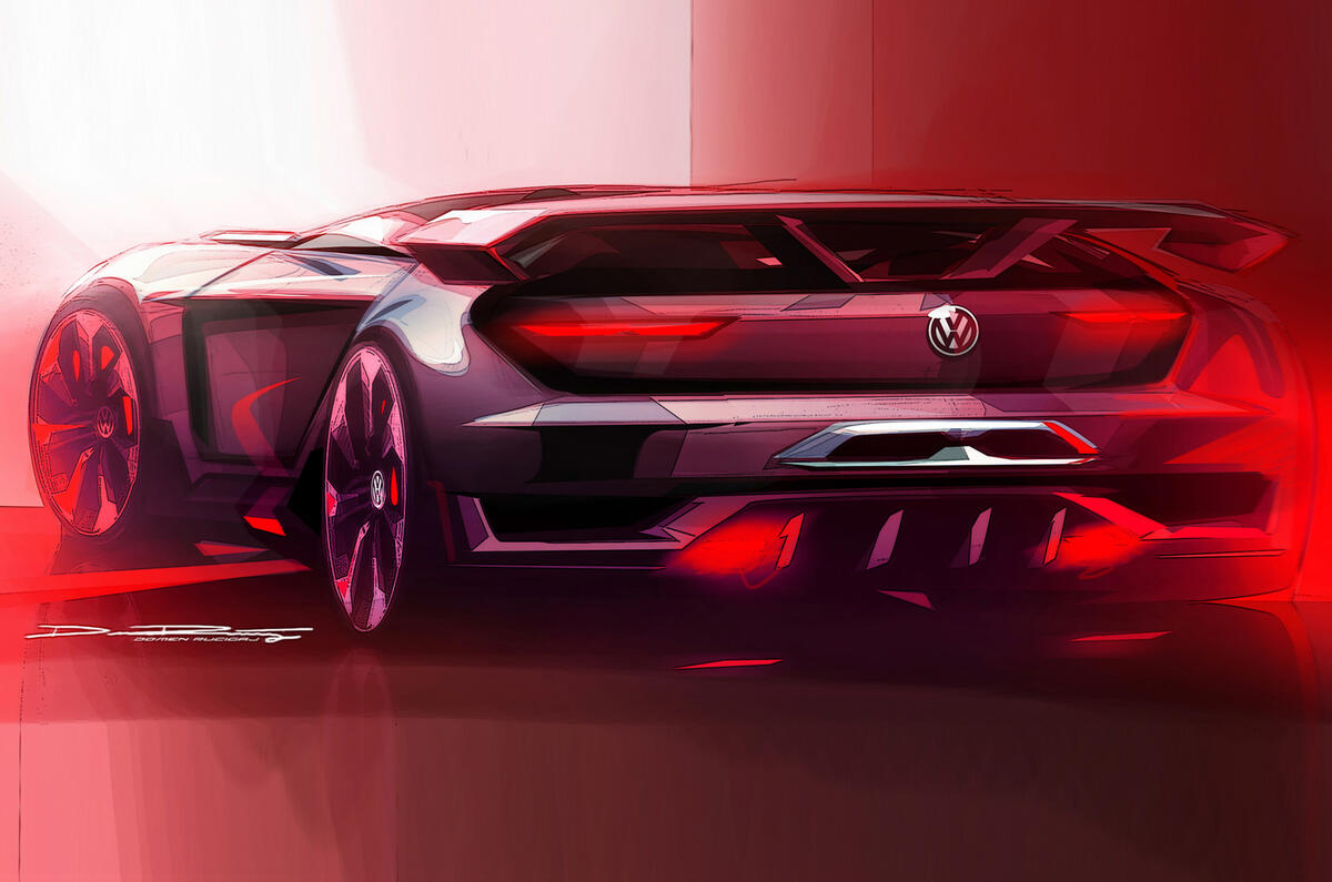 no title Volkswagen previews new 496bhp GTI Roadster Concept