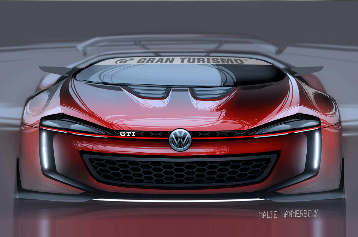 no title Volkswagen previews new 496bhp GTI Roadster Concept