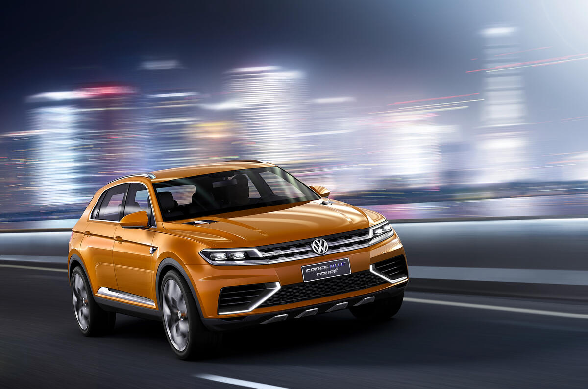 no title Volkswagen CrossBlue Coupé: Shanghai motor show 2013
