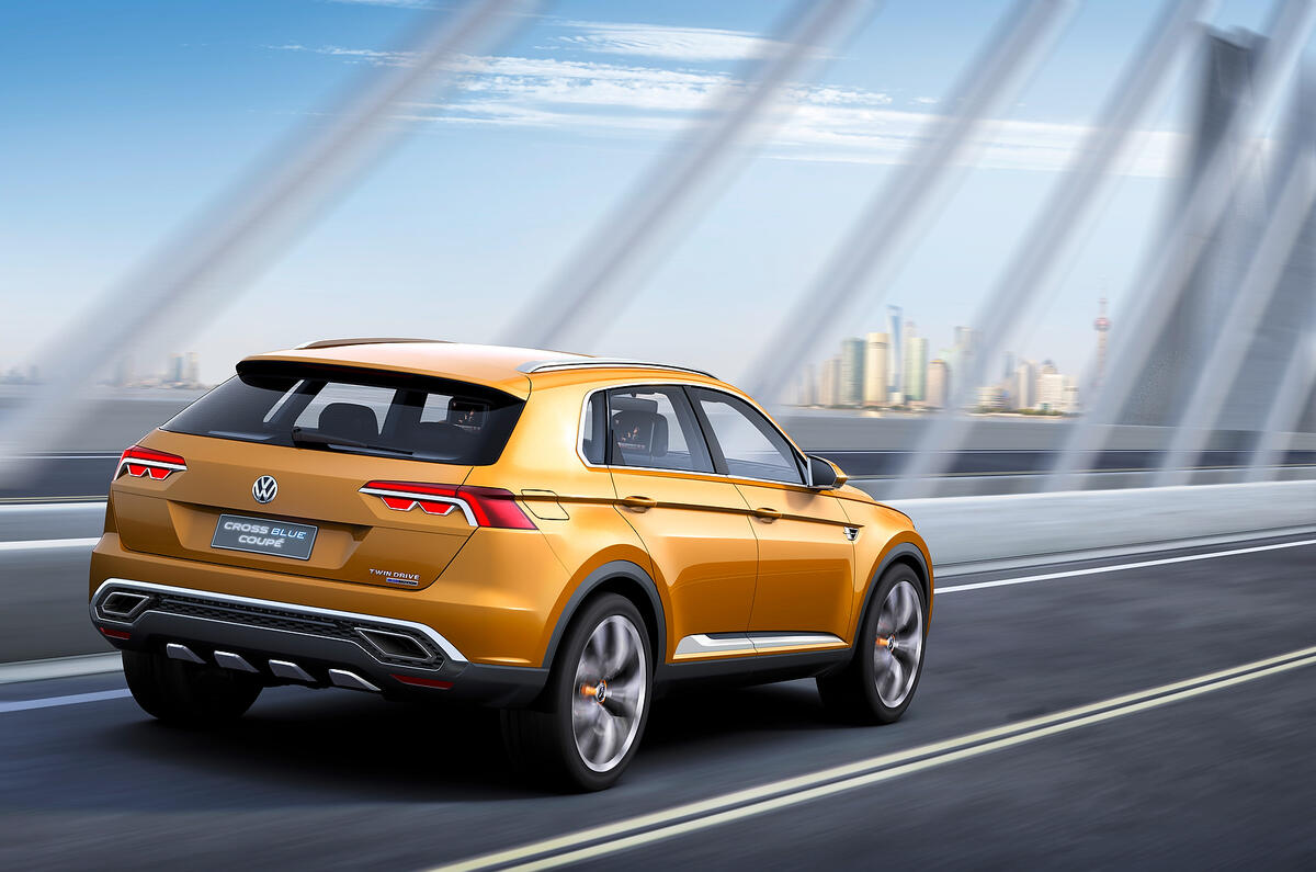 no title Volkswagen CrossBlue Coupé: Shanghai motor show 2013