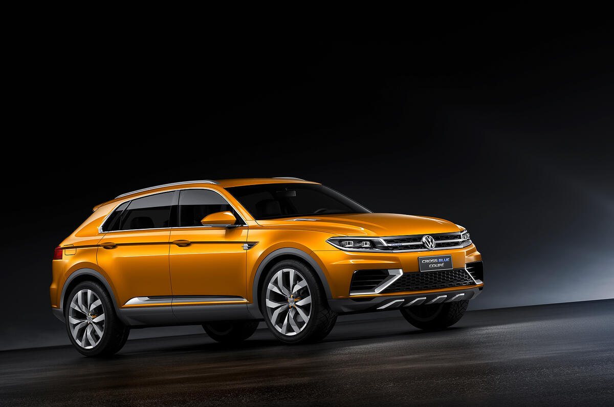 no title Volkswagen CrossBlue Coupé: Shanghai motor show 2013