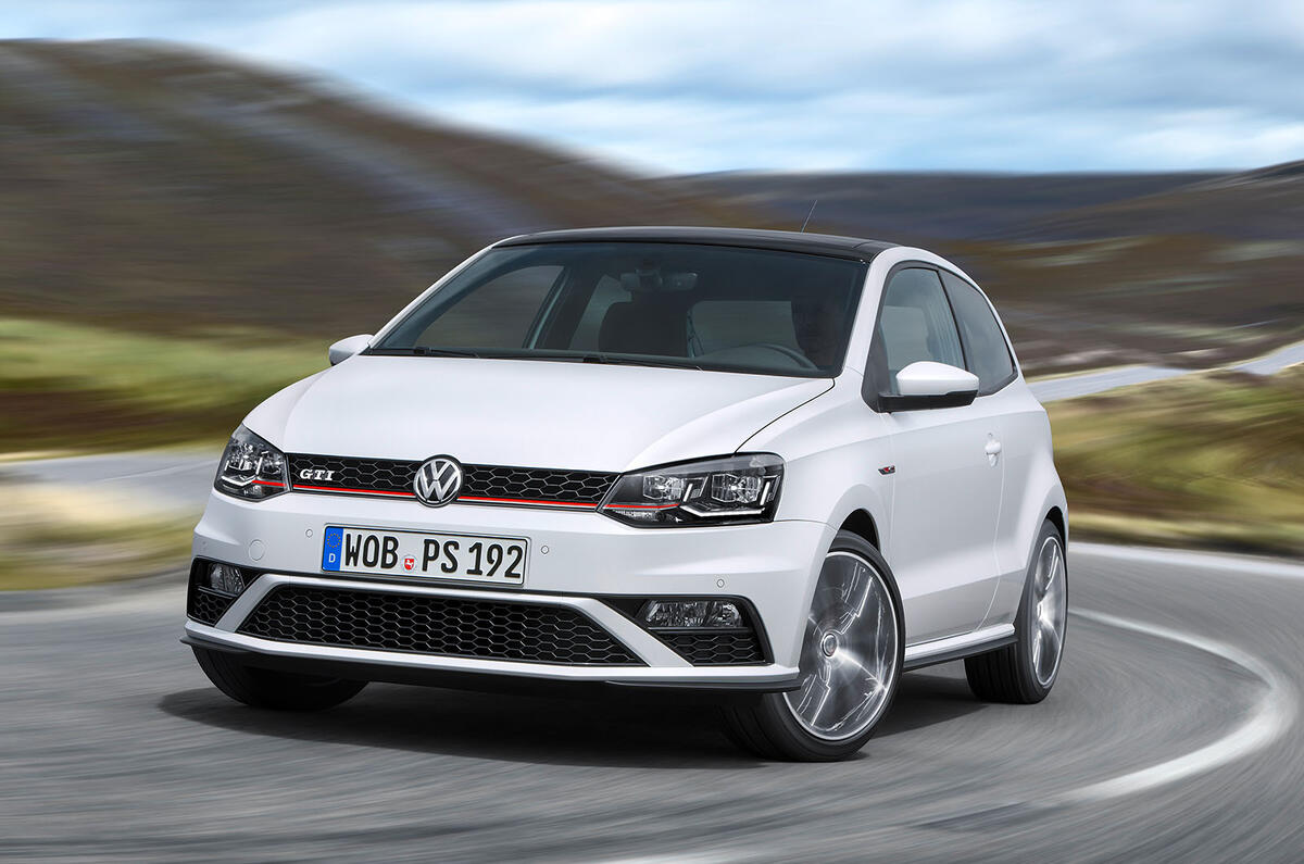 Volkswagen shows off go-faster Polo GTI ahead of Paris debut Volkswagen shows off go-faster Polo GTI ahead of Paris debut