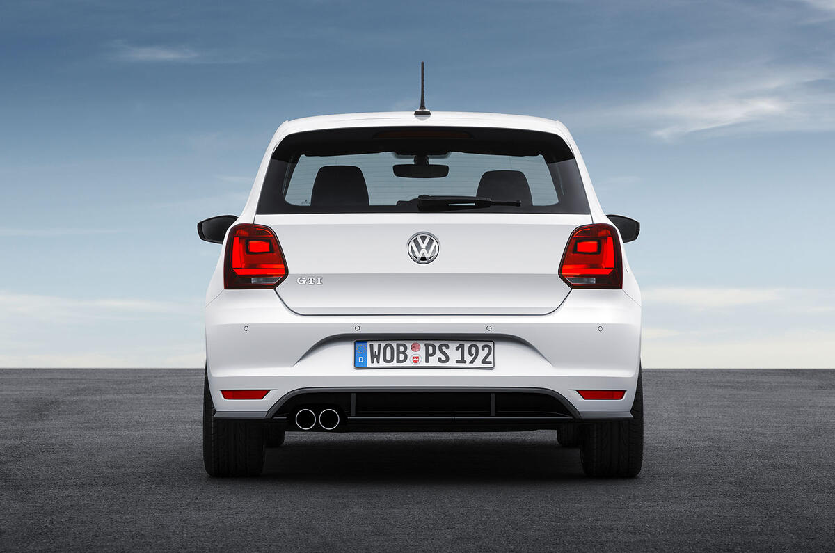 Volkswagen shows off go-faster Polo GTI ahead of Paris debut Volkswagen shows off go-faster Polo GTI ahead of Paris debut