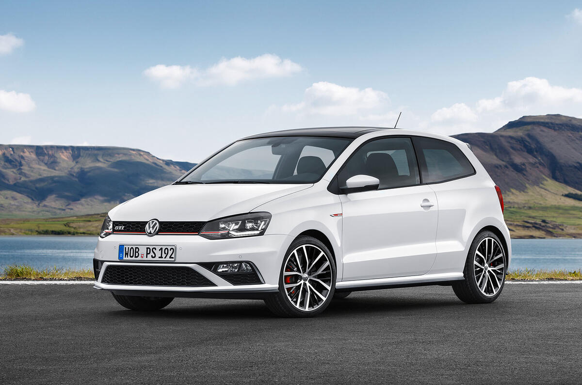 Volkswagen shows off go-faster Polo GTI ahead of Paris debut Volkswagen shows off go-faster Polo GTI ahead of Paris debut